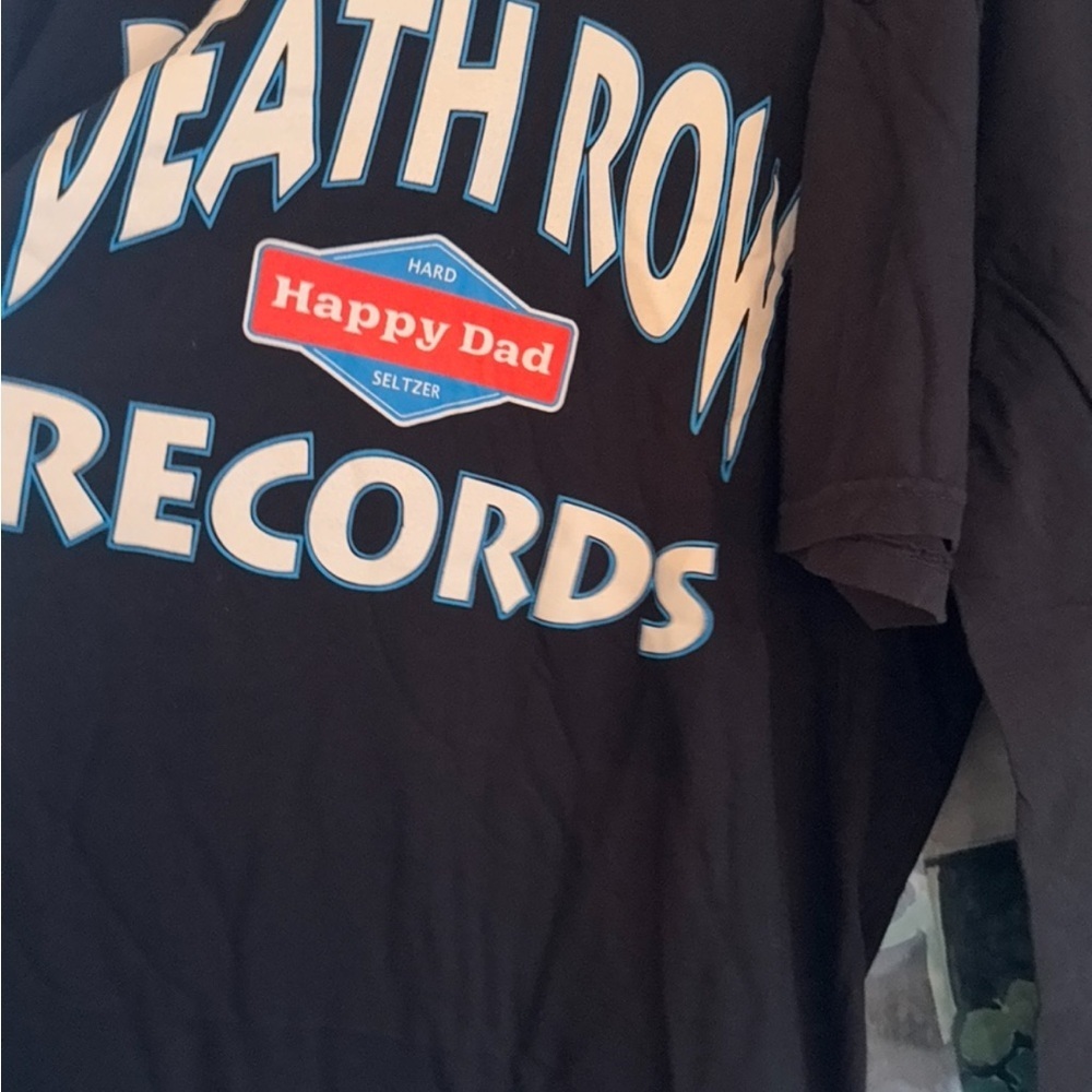 Death Row Happy Dad Black Men's T-Shirt - Picture 3 of 6